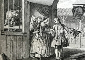 gravure oudry fables jean de la fontaine -marche du livre ancien