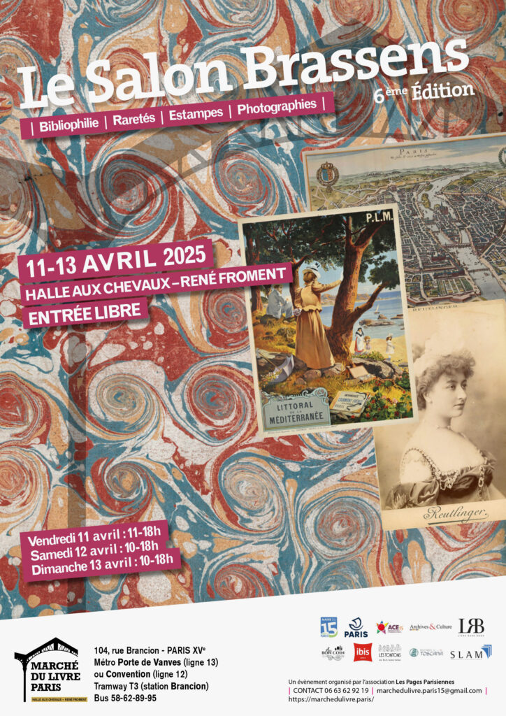 salon brassens - affiche 2025