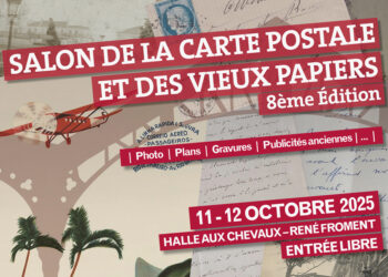 salon de la carte postale et des vieux papiers - vignette 2025 8 edition