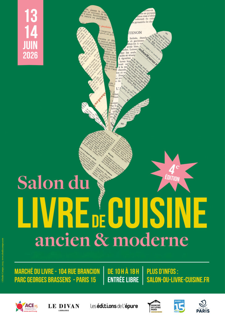 salon du livre de cuisine - affiche 2026